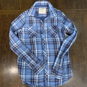 Arizona jeans blue flannel
